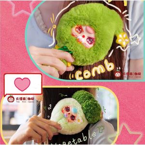 Baby Three Plush Toy With Hair Combing Function 8-Pack Blind Box For Kids Age 2-4 Years Cartoon Style <b>Gift</b> - Product Image 2
