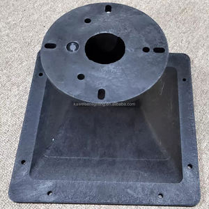 12和15英寸便携式现场扬声器双向无源塑料扬声器喇叭波导 - Product Image 2