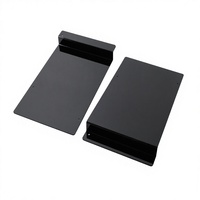 Plaque en polycarbonate PC noir, solide, durable, résistante aux UV, imperméable et aux rayures, pour plaque de protection