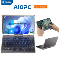 Mini laptop da 8 pollici con 6GB di RAM, SSD da 128GB/256GB/512GB/1TB, fotocamera e Windows, disponibile in magazzino.