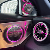 Kit de Accesorios de Iluminación Ambiental de 64 Colores para Mercedes Benz W205 C63 C43 C300 GLC X253, Mejora del Interior