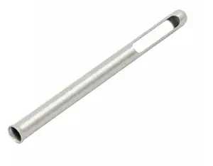 Carcasa de sonda de sensor de temperatura de tubo cerrado de extremo de 6*50mm de acero inoxidable de alta calidad