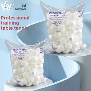 <span class=keywords><strong>Pelotas</strong></span> <span class=keywords><strong>de</strong></span> <span class=keywords><strong>tenis</strong></span> <span class=keywords><strong>de</strong></span> <span class=keywords><strong>mesa</strong></span> <span class=keywords><strong>profesionales</strong></span> SANWEI, paquete <span class=keywords><strong>de</strong></span> 100, 40 + costuras, ABS <span class=keywords><strong>de</strong></span> tres estrellas para entrenamiento y competición - Product Image 2