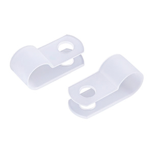 Chcc <b>R</b> Type Nylon Cable <b>Clip</b> 3.3U50R For Cable Fixing Management - Product Image 3