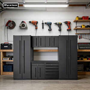 Armoire à outils <span class=keywords><strong>de</strong></span> <span class=keywords><strong>garage</strong></span> en acier métallique, poste <span class=keywords><strong>de</strong></span> <span class=keywords><strong>travail</strong></span> d'atelier, tiroir, établi pour outils - Product Image 1