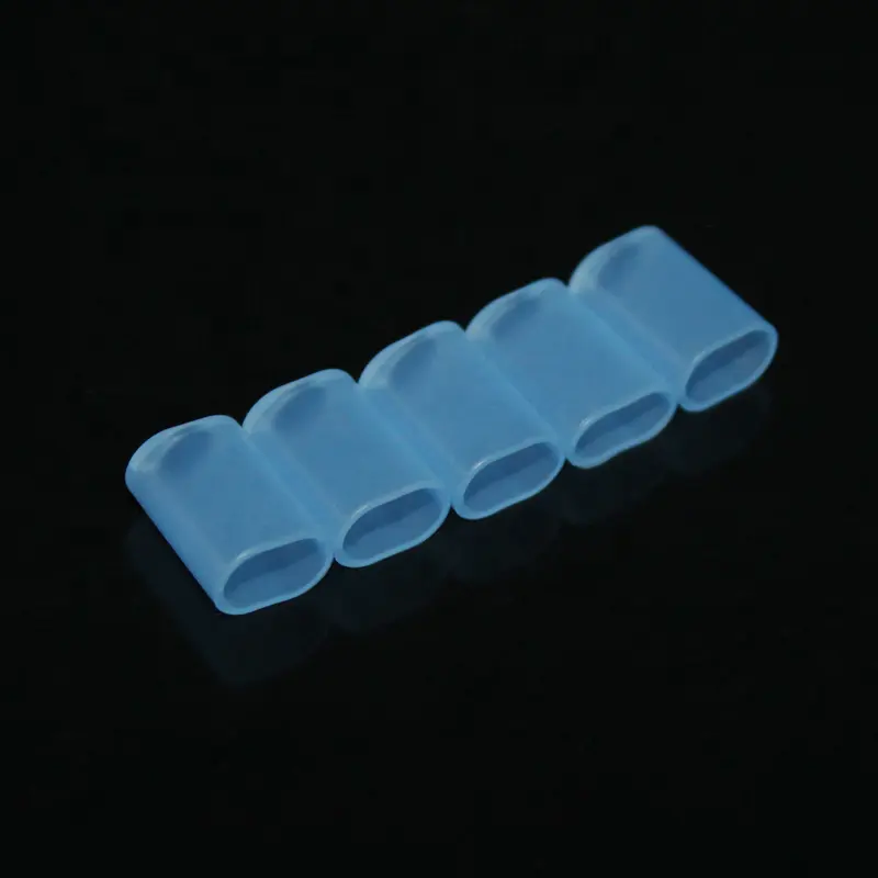 Customation molded silicone rubber products soft silicone protect sleeve flexible insulation silicone protection cover