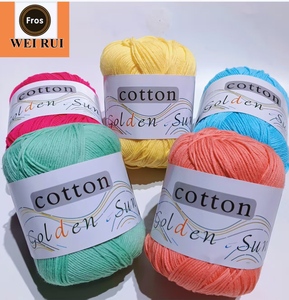 <span class=keywords><strong>Fil</strong></span> de <span class=keywords><strong>coton</strong></span> cardé 100% mercerisé doux et épais 8 brins <span class=keywords><strong>pour</strong></span> <span class=keywords><strong>amigurumi</strong></span>, crochet, poupées et jouets en peluche DIY - Product Image 1