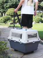 Ensemble de 7 Cages de Transport Ajustables Multifonctionnelles pour Animaux de Compagnie, Certifiées IATA, en Plastique ABS de Qualité Supérieure, Meubles pour Chiens