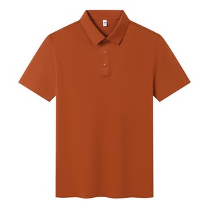 Unisex Cotton <b>Polo</b> Shirt 200g Mercerized Breathable Summer Workwear Short Sleeve Collared Loose Fit With Label Tags - Product Image 3