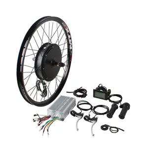 24 Zoll bis 28 Zoll Felge 155 mm Hinterrad 3000 W Motor Elektrofahrrad Umrüstsatz Elektro-Schmutz-Fahrrad-Satz mit Lcd-Display