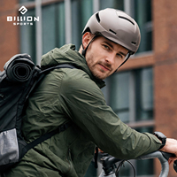 Casco de Bicicleta Unisex Billionsports Urban OEM ODM EN 1078 con Certificación CE, Color Marrón, Diseño Retro, Resistente a Impactos, Cierre de Hebilla