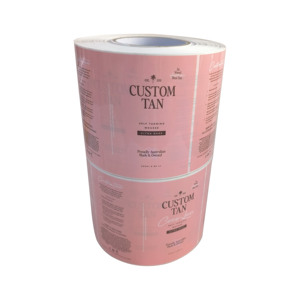 Glossy Shiny Waterproof <strong>Sticker</strong> Customized Cosmetic Self <strong>Tanning</strong> Sun Cream Bottle Packaging Label UV Proof Private <strong>Sticker</strong> - Product Image 6