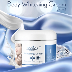 China Custom Hoge Kwaliteit Witte Formule Kurkuma Anti Veroudering Glow Kokosnoot Collageen Vitamine C Verlichting Gezicht Body Cream Versteviging - Product Image 3