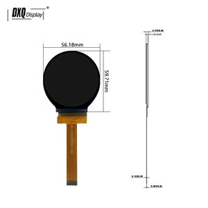 2.1 polegadas 480x480 ST7701S MIPI 500lêndeas IPS 2.1 "Tela LCD Botão Home Inteligente 2 2.1 Polegadas Rodada TFT LCD Display - Product Image 3