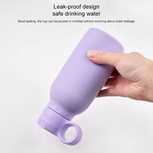 9 Colors Water Bottle With Hinged <b>Cap</b> Minimalist Design for Outdoor Camping <b>Hiking</b> Unisex Bpa Free Reusable - Product Image 3