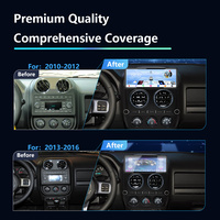 Meihua sistem navigasi otomatis Android, untuk Jeep Compass 2010-2016 Stereo terpasang di dasbor Multimedia untuk pemutar DVD dengan Carplay