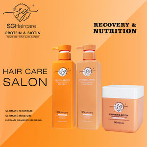 <span class=keywords><strong>Masque</strong></span> capillaire professionnel SG Haircare à la protéine et à la biotine - <span class=keywords><strong>Masque</strong></span> réparateur hydratant pour cheveux colorés et traitement à la kératine - Product Image 6