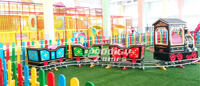 Tren de Juguete para Parque de Atracciones, Mini Tren de Fibra de Vidrio, Venta Directa de Fábrica