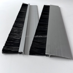 <span class=keywords><strong>Brosse</strong></span> à lanières en nylon pour <span class=keywords><strong>porte</strong></span> coulissante Bajie avec <span class=keywords><strong>profil</strong></span> en aluminium anodisé - Product Image 1