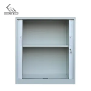 高品质现代风格钢制卷帘门百叶窗金属文件储物柜文件柜