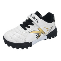 Nouvelles chaussures de football pour enfants en gros, vente en gros, usine OEM, chaussures de football TF personnalisées pour garçons avec fermeture auto-agrippante