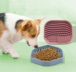 Hot bán Non-Slip Silicone liếm mat với cốc hút vật nuôi bát & feeders cho chó gỗ & vật liệu nhựa - Product Image 3