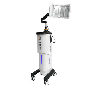 Analyseur de cuir chevelu vertical multifonctionnel pour le traitement des cicatrices, la repousse des cheveux et des rides, machine qui augmente la circulation sanguine - Product Image 1