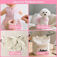 Ruban adhésif en PVC imperméable et élastique à crochets et boucles - Extrêmement fin et souple, sans adhésif, forte force adhésive pour l'utilisation sur les vêtements
