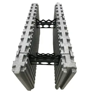 Auto-Allineamento BuildBlocksTypical Montaggio Isolato Forme Concrete ICFs Da Parete