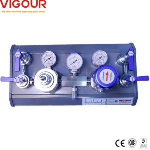SS316L laiton CO2 régulateur de <span class=keywords><strong>gaz</strong></span> fonction de <span class=keywords><strong>changement</strong></span> automatique oxygène GPL Propane Argon azote <span class=keywords><strong>gaz</strong></span> panneau pour hélium acétylène - Product Image 2