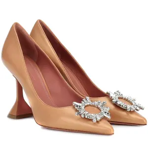 Zapatos de vestir de tacón fino para mujer, Stilettos muy grandes, tallas 48, básicos, combinan con todo, para oficina