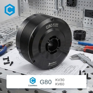 Moteur de cardan Cubemars G80 KV30 KV60 à grand arbre creux pour stabilisateur de caméra cinéma RED <span class=keywords><strong>Alexa</strong></span> - Product Image 1