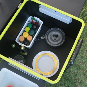2021 nuovo stile Mobile angolo cottura mobili da campeggio all'aperto portatile integrato piano cottura mobile portatile - Product Image 3