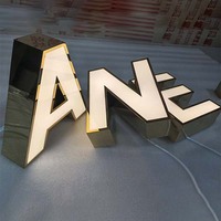 Service OEM et ODM, enseigne lumineuse imperméable de qualité supérieure, logo, enseigne de nom de magasin, enseigne LED extérieure