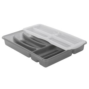 Plateau à couverts Rotho Topglide Basic, lot de 6, organiseur de rangement pour tiroir de cuisine - Product Image 1