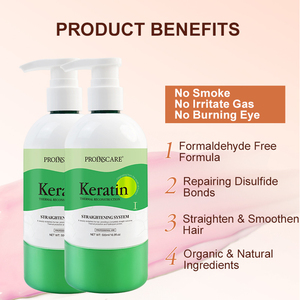 Traitement capillaire à la kératine pure biologique sans formaldéhyde DISULFIDE BOND TECH, lissage à la kératine, lissage capillaire - Product Image 2