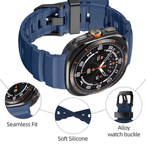 Pulseira de silicone para Samsung Galaxy Watch 8 40mm 44mm Sport Band para Samsung Galaxy Watch 8 Pulseira Clássica - Product Image 3