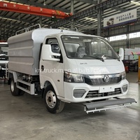 Camion-citerne à eau Dong Feng 4X2 de petite taille, 3000L, avec kit d'arrosage