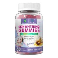 Huidverlichtende Gummies 3g 60 Passievrucht Smaak Zachte Snoepjes Vegan Gezondheidsbevorderend Pectine Collageen