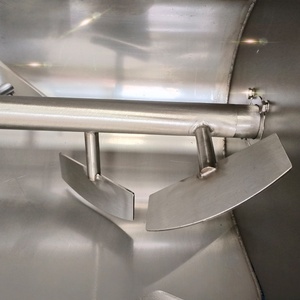 Mélangeur à viande industriel 50L à double arbre en acier inoxydable 304 à vitesse variable pour boucherie, restaurant, charcuterie artisanale - Product Image 4