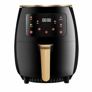 <span class=keywords><strong>Freidora</strong></span> de <span class=keywords><strong>Aire</strong></span> Digital Moderna sin Aceite, Horno Eléctrico de Gran Capacidad de 6L, <span class=keywords><strong>Freidora</strong></span> Eléctrica Multifuncional Comercial y Doméstica - Product Image 2