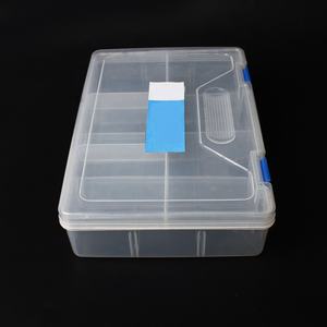 Cajas organizadoras <span class=keywords><strong>de</strong></span> joyería para <span class=keywords><strong>herramientas</strong></span> artesanales, contenedores <span class=keywords><strong>de</strong></span> almacenamiento <span class=keywords><strong>de</strong></span> 2 capas transparentes <span class=keywords><strong>de</strong></span> plástico con divisores, 21871 - Product Image 5