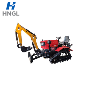 جرار زراعي مجنزر بقوة 35 حصان، محراث دوار صغير للزراعة - Product Image 1