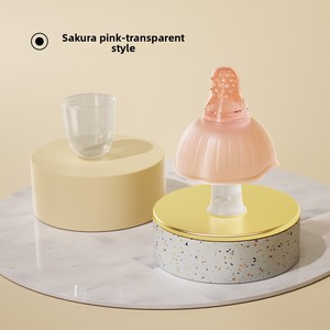 Nouveau design d'alimentateur en silicone de qualité alimentaire avec support de sucette et poignée, sans BPA, certifié EN14350 pour bébés de 0 à 12 mois, idéal pour la dentition - Product Image 6