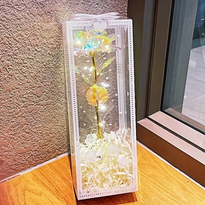 Nuevos Ramos de Flores Artificiales de Rosa Galaxia con Caja de <span class=keywords><strong>Regalo</strong></span>, Regalos de San Valentín para Ella, Mamá, Esposa, Novia, Día de San Valentín 2026 - Product Image 6