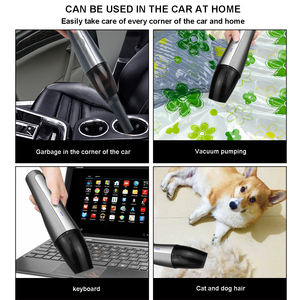 เครื่องดูดฝุ่นรถยนต์แบบมือถือ,เครื่องกำจัดฝุ่นสำหรับทำความสะอาดพรมรถยนต์ - Product Image 6