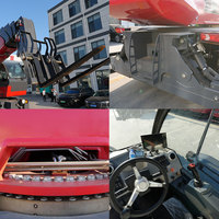 Chargeuse sur pneus télescopique Jiubang de haute qualité, neuve, 6 tonnes, moteur diesel Cummins pour pompe hydraulique, garantie 1 an