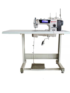 Machine à coudre informatisée MYSEW MRS9000T-3 à pied mobile avec couteau à courroie pour matériaux lourds, idéale pour la production de sacs en cuir - Product Image 2