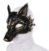 Nouveau Design Halloween Masque Accessoire Chaud Mardi Gras Adulte Mascarade PU Mousse 3D Animal Renard Masque