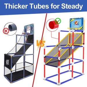 Juego de Baloncesto de Alta Calidad con Aro Independiente y Retorno Automático de Balones - Product Image 3